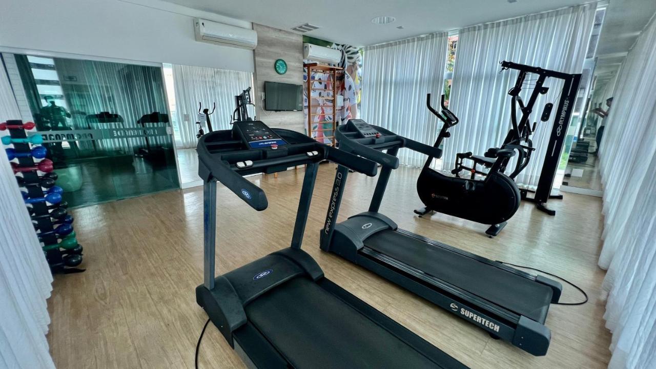 Edf Promenade - Apartamento Com 2 Quartos Climatizados A 150M Da Beira-Mar De Ponta Verde - Piscina, Academia, Sauna, Lavanderia, Home Cine, Churrasqueira, Salao De Jogos, Area Kids Maceió Exterior foto